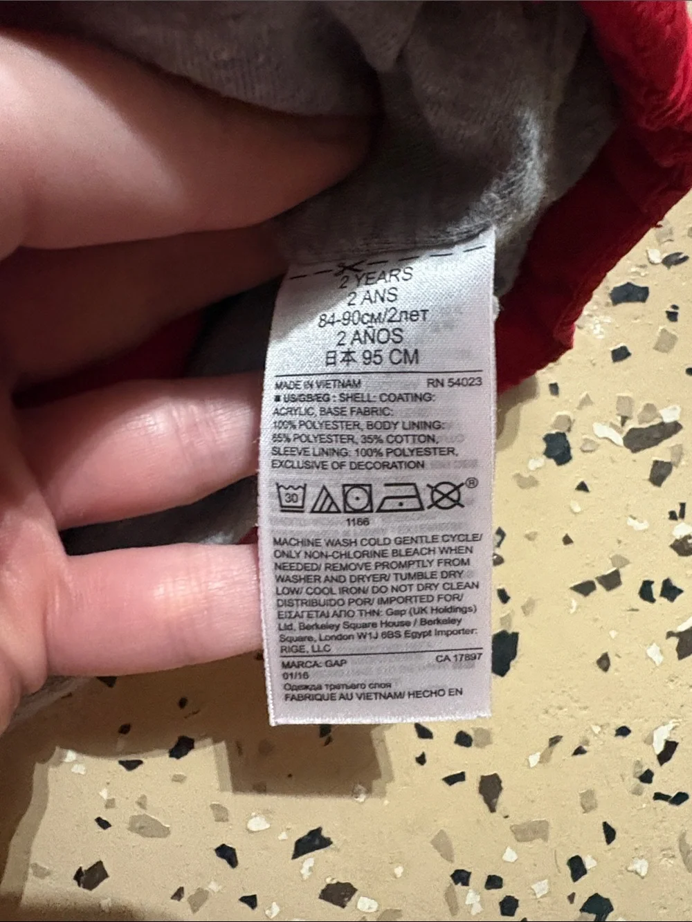 GAP Hooded Kids Windbreaker Jacket